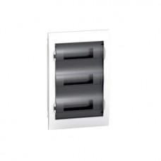 Щиток розподільчий вбудований Schneider Electric Easy9 на 36 модулів, димчаті дверцята