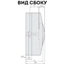 Щиток розподільчий навісний Schneider Electric Easy9 на 18 модулів, з димчастими дверцятами (EZ9E118S2S)