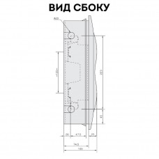 Щиток розподільчий вбудований Schneider Electric Easy9 на 24 модуля, з білими дверцятами (EZ9E212P2F)