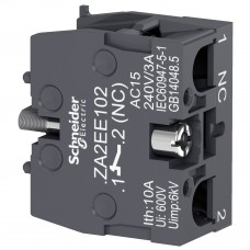 ZA2EE102 Контактный блок, 1НЗ