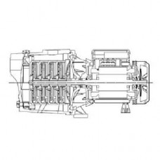 Самовсасывающий многоступенчатый насос Sea Land MJ 83 M, 132080000