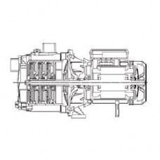 Самовсасывающий многоступенчатый насос Sea Land MJX 103 M нержавейка, 133100000