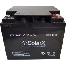 Комплект автономного електроживлення для дачі 150 Вт, 12 В, 40 ампер-часів (AX-150P-SXA-40)