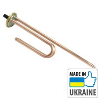 ТЭН 1,5 кВт, фланец, гнутый, под анод М6 ТЭН 1,5 кВт, фланец, гнутый, под анод М6