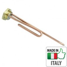 ТЕН 1,5 кВт, гайка, гнутий, під анод М6