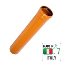 Труба монтажная PVC для наружной канализации Valrom SN4 ?160x4,0, L=2000мм, 71049