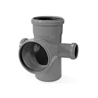 Хрестовина 2-площинна каналізаційна Valsir HTED O110/50/110/50x87°, 512037 Хрестовина 2-площинна каналізаційна Valsir HTED O110/50/110/50x87°, 512037