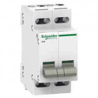 Управляющий выключатель нагрузки Schneider Electric Acti 9 iSW, 20 А, 4 полюса, 415В пер.тока Управляющий выключатель нагрузки Schneider Electric Acti 9 iSW, 20 А, 4 полюса, 415В пер.тока
