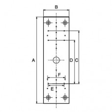 PP-R тримач настінного комплекту, Wavin Ekoplastik, DNPXXXXXXX