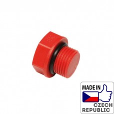 Пробка коротка з прокладкою 1/2”, Wavin Ekoplastik, ZAGXXXXXXX