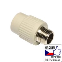 PP-R Переход с металлической наружной резьбой 3/4”x32мм, Wavin Ekoplastik, SZE03225XX PP-R Переход с металлической наружной резьбой 3/4”x32мм, Wavin Ekoplastik, SZE03225XX