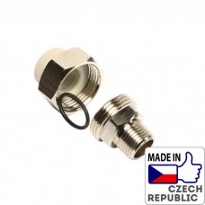 Переход с резьбовым соединением наружным (раструбное соединение) под PP трубу 1/2”x20мм, Wavin Ekoplastik, SSHE02020X