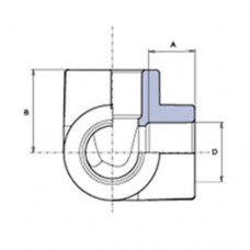 PP-R Тройной уголок 40мм, Wavin Ekoplastik, SKOT040XXX