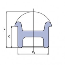 PP-R Заглушка внутренняя 20мм, Wavin Ekoplastik, SZA120XXXE