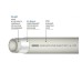 PP-RCT труба Stabi Plus S4/PN22/SDR9 діаметром 110х12,3мм, L=4м, Wavin Ekoplastik, STRS110RCT