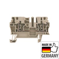 1632050000 Клемма проходная с пружинным соединением Weidmuller ZDU 4, 4 мм.кв 1632050000 Клемма проходная с пружинным соединением Weidmuller ZDU 4, 4 мм.кв