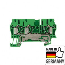 1608650000 Клемма с заземлением ZPE 2.5/3AN, 2,5 мм.кв