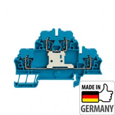 1745880000 Клемма двухуровневая ZDK 2.5V BL, 2,5 мм.кв 1745880000 Клемма двухуровневая ZDK 2.5V BL, 2,5 мм.кв