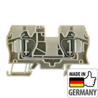 1746750000 Клема прохідна з пружинним з'єднанням Weidmuller ZDU 10, 10 мм.кв 1746750000 Клема прохідна з пружинним з'єднанням Weidmuller ZDU 10, 10 мм.кв