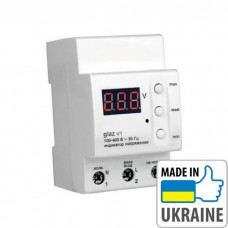 Цифровой однофазный вольтметр на DIN-рейку ZUBR V1 100–420В