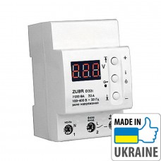 Однофазное реле напряжения с термозащитой ZUBR D32t (4820120220456)