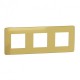 ⚡Рамка 3-х постовая Unica New золото/бежевый (NU280660)
