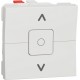 ⚡Выключатель для жалюзи 2-х клавишный 6А 2 модуля Unica New белый (NU320818) ⚡Выключатель для жалюзи 2-х клавишный 6А 2 модуля Unica New белый (NU320818)